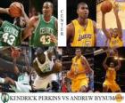 NBA Finalleri 2009-10, Merkez, Kendrick Perkins (Celtics)) Andrew Bynum (Lakers vs